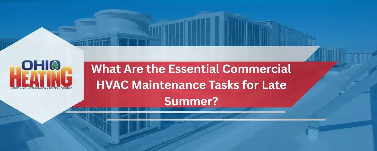 essential commercial HVAC maintenance banner